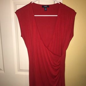 Red wrap T Chaps brand